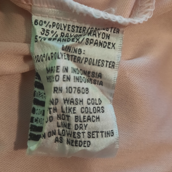 Madison Leigh black blush cutout dress sz 4 *M1 - Picture 6 of 6